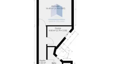 Apartment in Santa Coloma de Gramenet photo 17