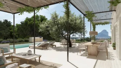 Casa – Calp, Canuta Baja, Urbanització Morro de Toix-Mar i Vila - Vista 2