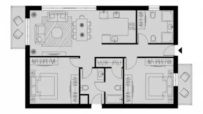 Penthouse at Avenida Blas de Lezo, 3 photo 17