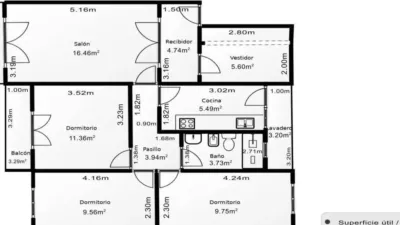 Apartment in Esplugues de Llobregat photo 37
