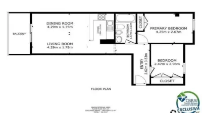 Apartment on Port Moxa Street 73, 2 bedrooms, 1 bathroom, 73 m² photo 36