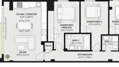 Apartment in Carrer del Fossat photo 31