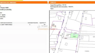 Terreno en venta en A Pena (Valdoviño) - Vista 4