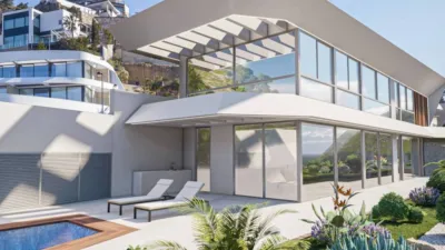 Casa – Calp, Urbanización Los Girasoles, Urbanització Morro de Toix-Mar i Vila - Vista 3