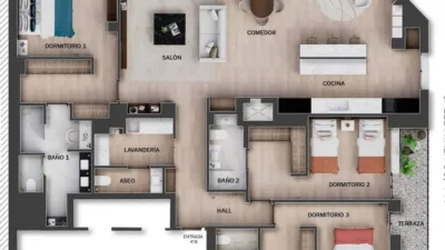 Apartment in Goya photo 41