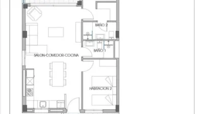 Piso – la Vila Joiosa / Villajoyosa, Cales i Talaies - Vista 3