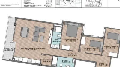 Apartment in Algorfa photo 24