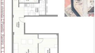 Piso en alquiler en Paseíto de Ramiro, San Antón (Distrito Mercado-Casco Antiguo. Alicante - Alacant) de 1.400 €<span>/mes</span>