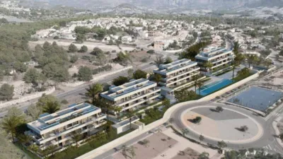 Piso – la Nucia, Urbanització Bell Horitzó - Vista 5