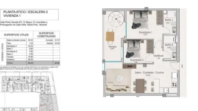 Penthouse on Carrer Otilia photo 8