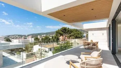 Penthouse in Cala Major photo 12