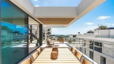 Penthouse in Cala Major photo 20