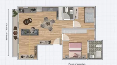 Apartment in El Cabanyal-El Canyamelar photo 13