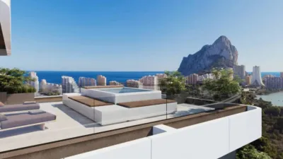 Pis – Calpe - Calp - Vista 3