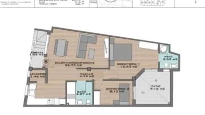 Apartment in Algorfa photo 13