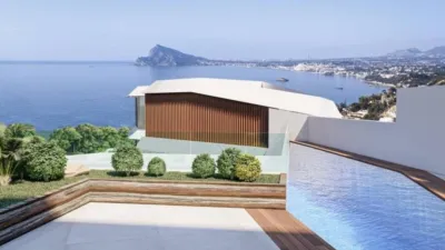 Casa – Calp, Urbanización Los Girasoles, Urbanització Morro de Toix-Mar i Vila - Vista 4