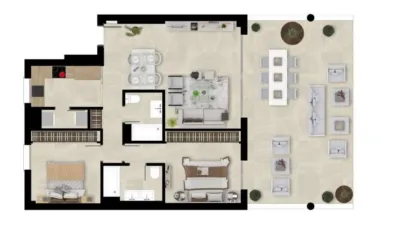 Apartment in La Cala Golf-Lagar Martell photo 18