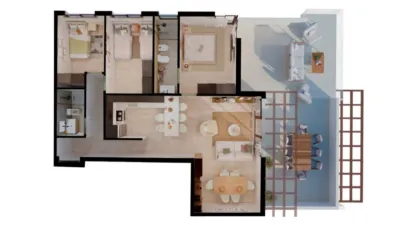 Apartment in Puerto Vera-Las Salinas photo 7