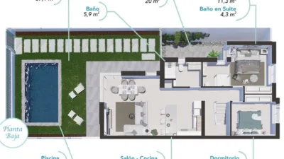 House in Las Lomas del Rame photo 32