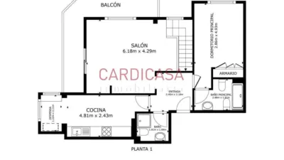 Dúplex en venta en Calle del Merlo, Casablanca-Calvario (Distrito Casco Urbano. Vigo) de 380.000 €
