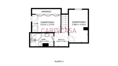 Dúplex en venta en Calle del Merlo, Casablanca-Calvario (Distrito Casco Urbano. Vigo) de 380.000 €