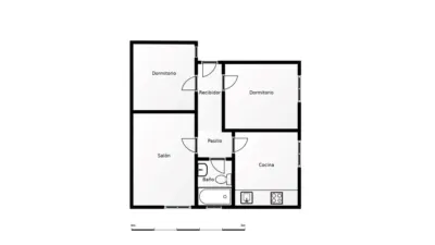 Piso en venta en Calle de Bista Alai, Beasain de 95.000 €