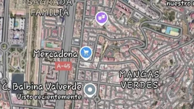 Terreno en venta en Calle Balbina Valverde, Ciudad Jardín (Distrito Ciudad Jardín. Málaga Capital) de 1.350.000 €