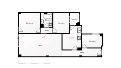 Flat on Carrer del Besòs photo 21
