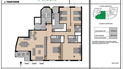 Piso en venta en Plaza de Mariano Granados, Centro (Soria Capital) de 510.000 €