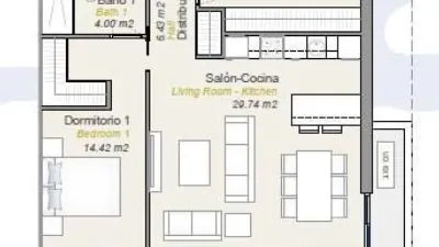 Apartment in Urbanizations Balcó de Finestrat-Terra Marina photo 18