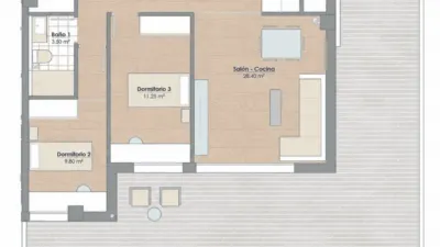 Apartment in Zarandona photo 5