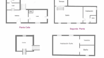 Casa en venta en Liesa, Liesa (Siétamo) de 55.000 €