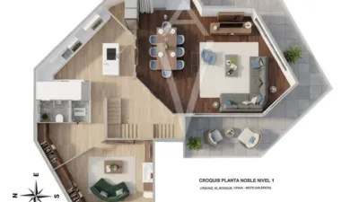 Chalet in Chiva photo 3
