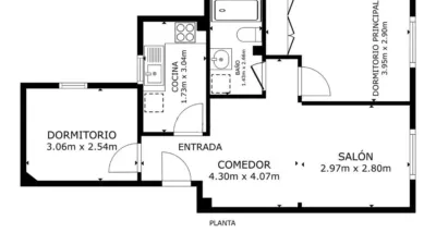 Piso en alquiler en Calle de San Lorenzo, 10, San Lorenzo (Distrito Centro. Murcia Capital) de 800 €<span>/mes</span>