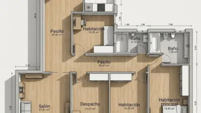 Apartment in Aranda de Duero photo 2