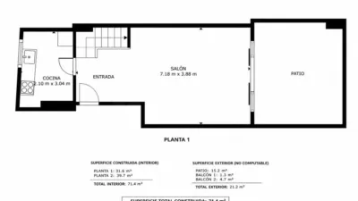 Duplex in Centre photo 38
