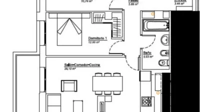 Apartment in Perillo photo 13