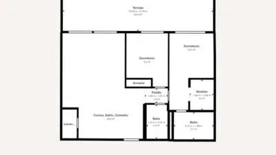 Apartamento en alquiler en Puerto Deportivo, Puerto Deportivo (Fuengirola) de 300 €<span>/mes</span>