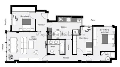 Apartment on Calle de los Pintores Zubiaurre photo 25