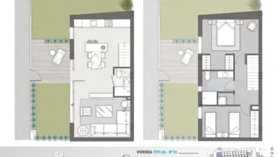 Semi-detached chalet in Núcleo photo 10