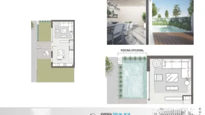 Semi-detached chalet in Núcleo photo 12