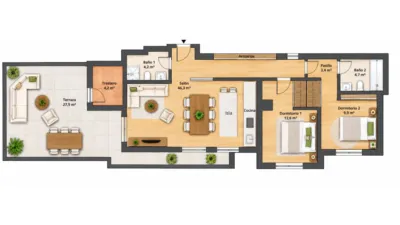 Penthouse in the Old Town photo 55