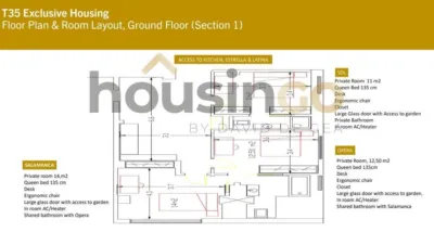 Habitación en alquiler en Chamartin, Sol (Distrito Centro. Madrid Capital) de 1.100 €<span>/mes</span>