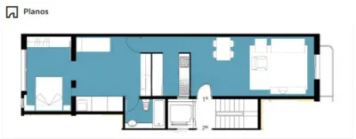 Piso en venta en Passatge D´Alió, El Camp d'en Grassot-Gràcia Nova (Distrito Gràcia. Barcelona Capital) de 410.000 €