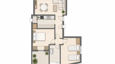 Flat located next to the town centre. photo 5