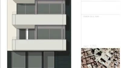 Terreno en venta en Solar Urbano Con Proyecto, 144 M 2, Detrás de La Ficia. - Vista 2