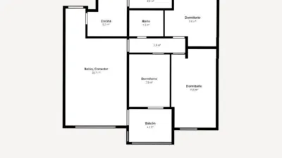 Apartment in Centre photo 31