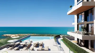 Piso – el Campello, Els Banyets, Urbanització L'Almadrava - Vista 2