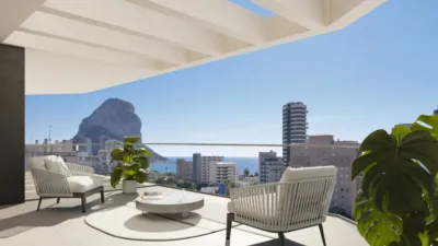 Piso – Calp, Urbanització Morro de Toix-Mar i Vila - Vista 3