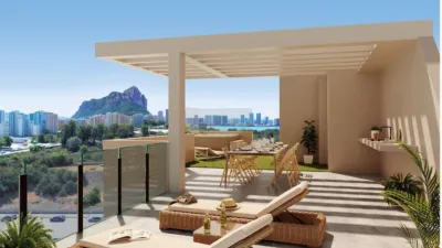 Apartment in Calpe, close to the airport, golf course, countryside, schools, hospital and restaurants photo 9